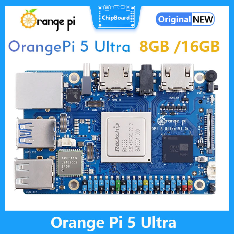 Orange Pi 5 Plus 16Gb - Orange Pi 5 Ultra-Carte Rockchip RK3588,